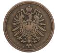 Монета 1 пфенниг 1888 года A Германия (Артикул K11-114567)