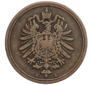 1 пфенниг 1888 года A Германия