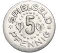 Жетон игровой (игрушечные деньги) 5 пфеннигов «Spielgeld» Германия (Артикул K11-114617)