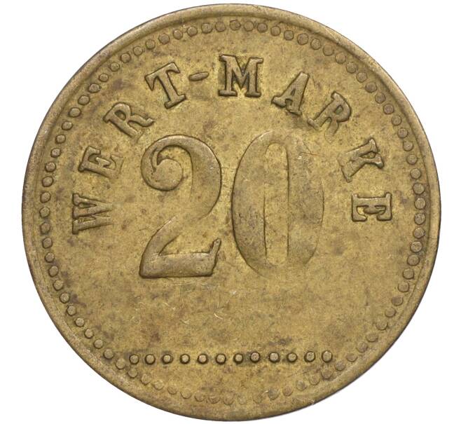 Платежный жетон Германия «20 Wert-Marke» (Артикул K11-114631)