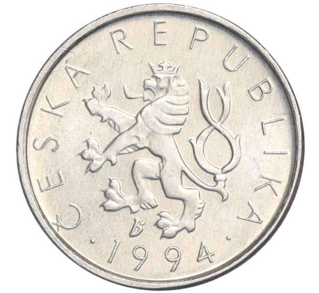 Монета 10 геллеров 1994 года Чехия (Артикул K11-114733)