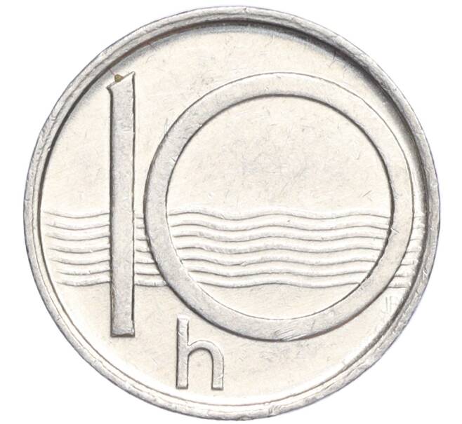 Монета 10 геллеров 1994 года Чехия (Артикул K11-114734)