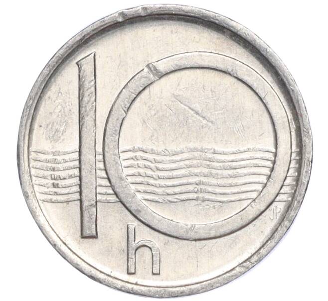 Монета 10 геллеров 1996 года Чехия (Артикул K11-114737)