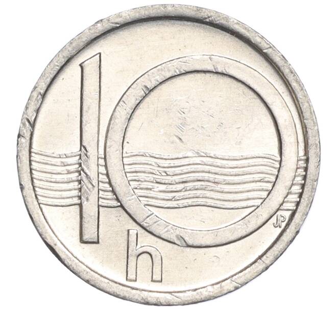 Монета 10 геллеров 2001 года Чехия (Артикул K11-114745)