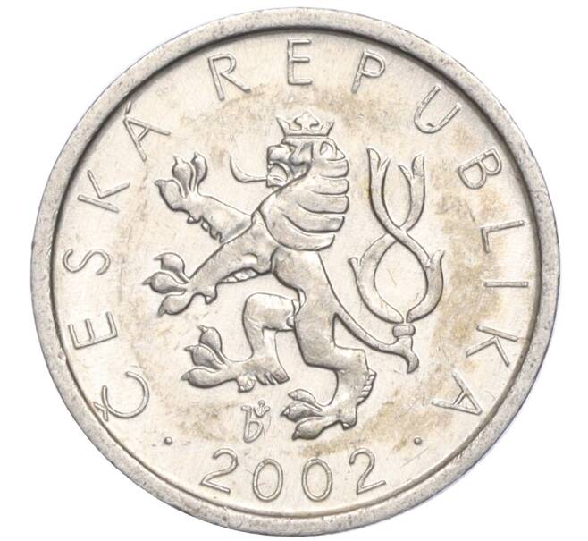 Монета 10 геллеров 2002 года Чехия (Артикул K11-114747)
