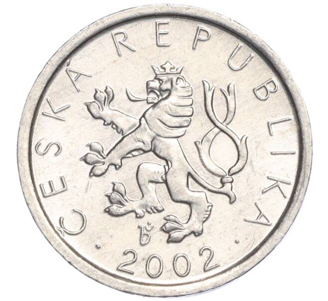 Монета 10 геллеров 2002 года Чехия (Артикул K11-114748)