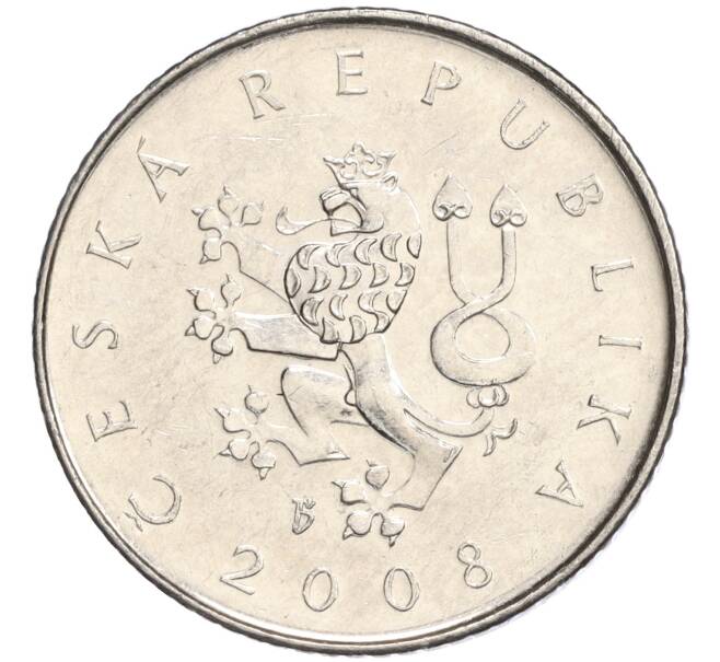 Монета 1 крона 2008 года Чехия (Артикул K11-114751)