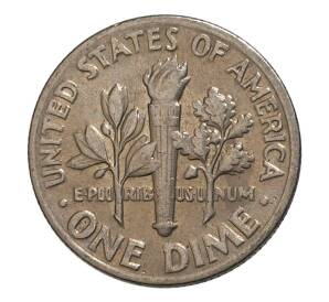 10 центов (1 дайм) 1970 года D — США — Фото №2