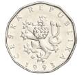 Монета 2 кроны 1993 года Чехия (Артикул K11-114691)