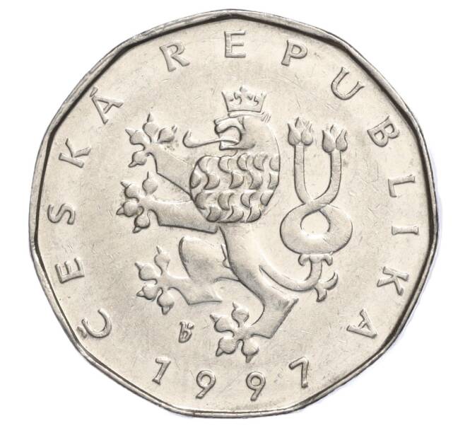 Монета 2 кроны 1997 года Чехия (Артикул K11-114695)