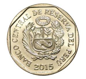 1 новый соль 2015 года Богатство и гордость Перу — Мокегуанская архитектура — Фото №2