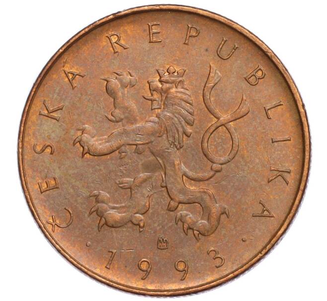 Монета 10 крон 1993 года Чехия (Артикул K11-114715)