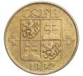 Монета 1 крона 1992 года Чехословакия (Артикул K11-114939)