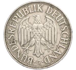 1 марка 1957 года G Западная Германия (ФРГ)