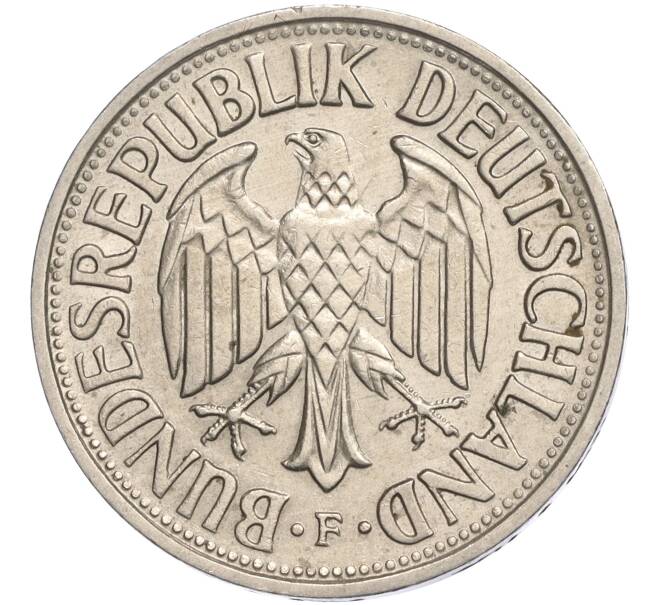 Монета 1 марка 1959 года F Западная Германия (ФРГ) (Артикул K11-114886)