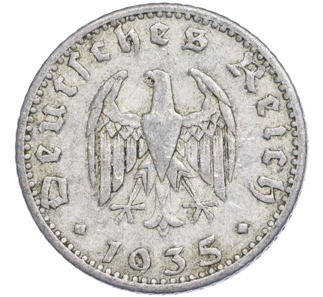 Монета 50 рейхспфеннигов 1935 года A Германия (Артикул K11-114915)