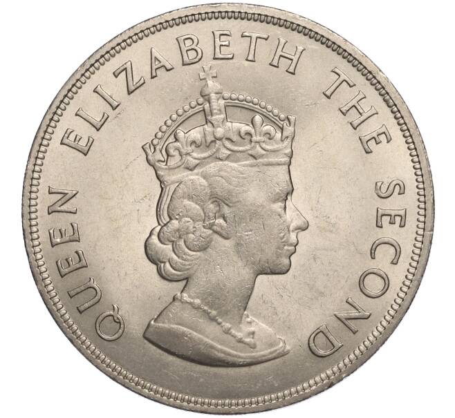 Монета 5 шиллингов 1966 года Джерси «900 лет битве при Гастингсе» (Артикул K27-84982)