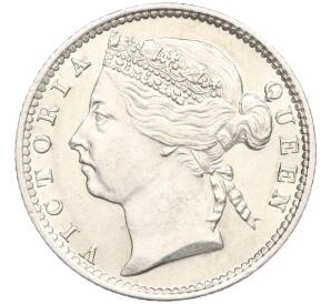 10 центов 1900 года Стрейтс Сетлментс — Фото №2