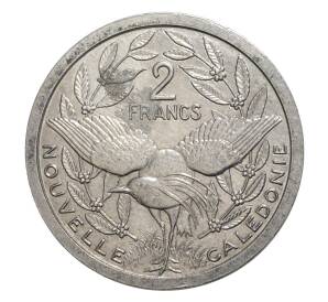 2 франка 1983 года Новая Каледония — Фото №2