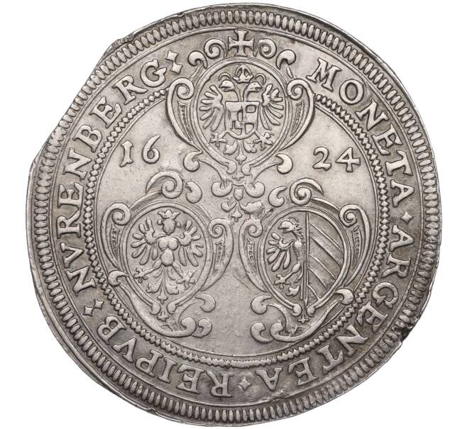 Монета 1 талер 1624 года Нюрнберг (Артикул K11-115055)