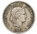 Монета 5 раппенов 1883 года Швейцария (Артикул K11-115102)
