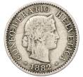 Монета 5 раппенов 1882 года Швейцария (Артикул K11-115109)