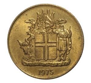 1 крона 1975 года Исландия — Фото №1