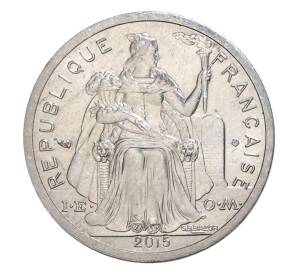 1 франк 2015 года Новая Каледония — Фото №1