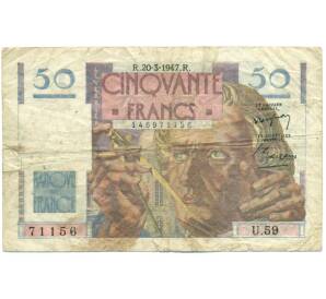 50 франков 1947 года Франция — Фото №1