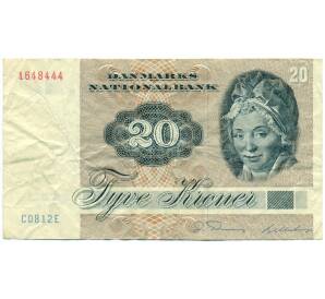 20 крон 1981 года Дания — Фото №1