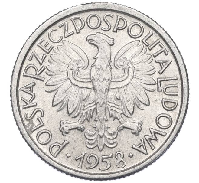 Монета 2 злотых 1958 года Польша (Артикул K11-115351)