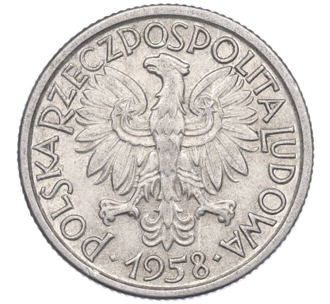 Монета 2 злотых 1958 года Польша (Артикул K11-115354)