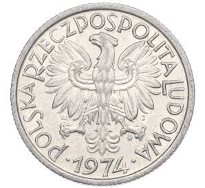 2 злотых 1974 года Польша