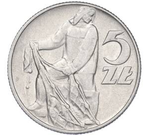 5 злотых 1960 года Польша — Фото №1