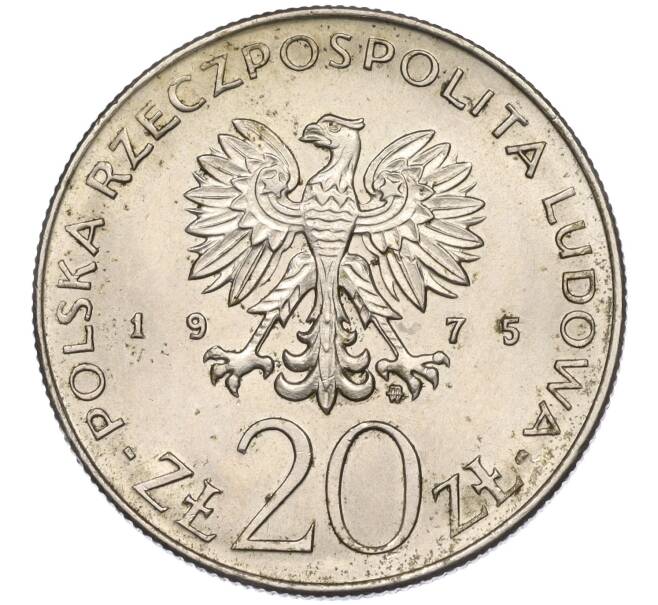 Монета 20 злотых 1975 года Польша «Международный год женщины» (Артикул K11-115448)