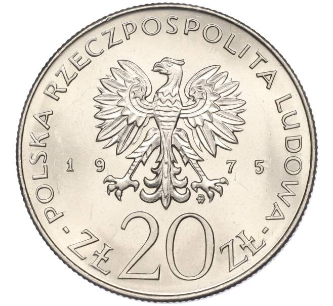 Монета 20 злотых 1975 года Польша «Международный год женщины» (Артикул K11-115450)