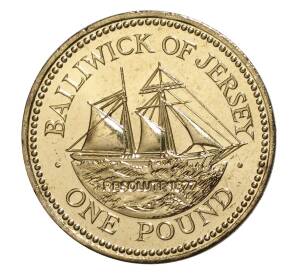 1 фунт 2005 года Джерси — Фото №1