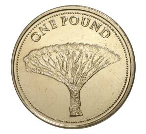 1 фунт 2016 года Гибралтар — Фото №1