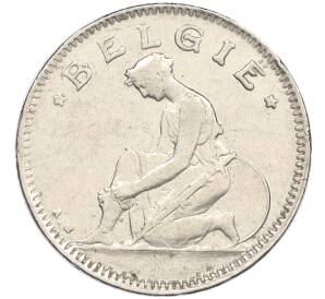 50 сантимов 1928 года Бельгия — Надпись на голландском (BELGIE)