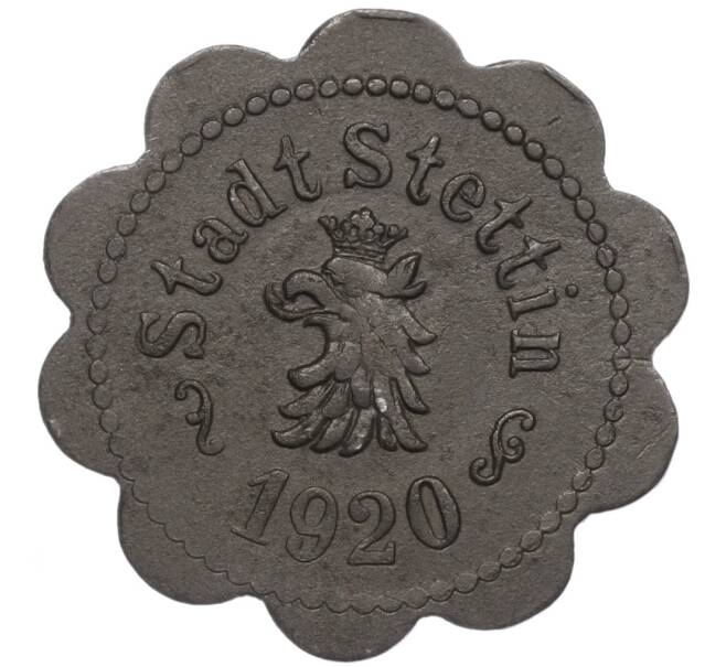 Монета 10 пфеннигов 1920 года Германия — город Штеттин (Нотгельд) (Артикул K11-115686)