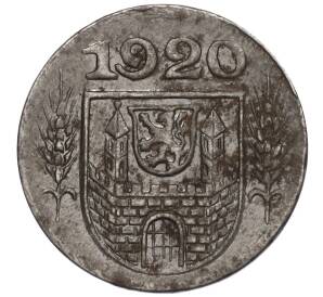 10 пфеннигов 1920 года Германия — город Вайссенфельс (Нотгельд) — Фото №1