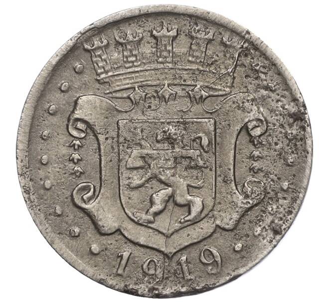 Монета 5 пфеннигов 1919 года Германия — город Цвайбрюккен (Нотгельд) (Артикул K11-115691)