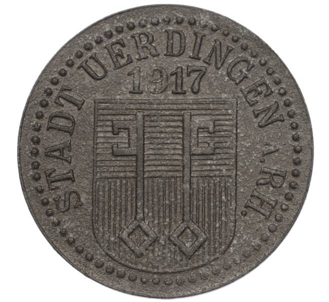 Монета 10 пфеннигов 1917 года Германия — город Юрдинген (Нотгельд) (Артикул K11-115698)