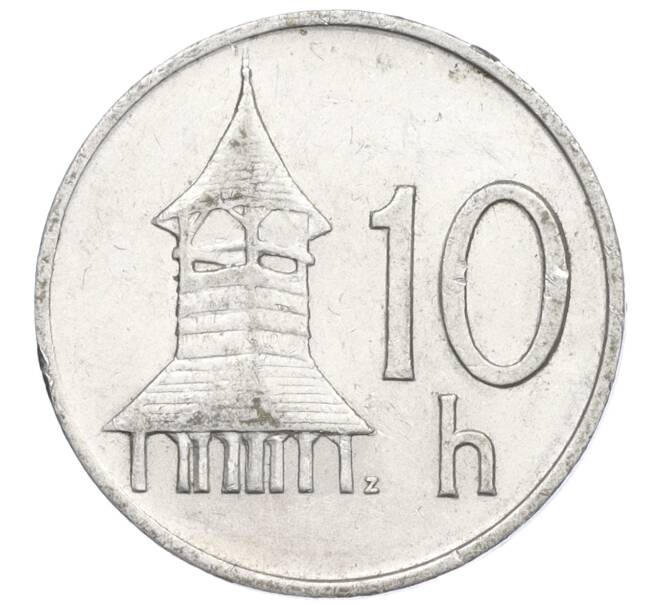 Монета 10 геллеров 1993 года Словакия (Артикул K11-116214)