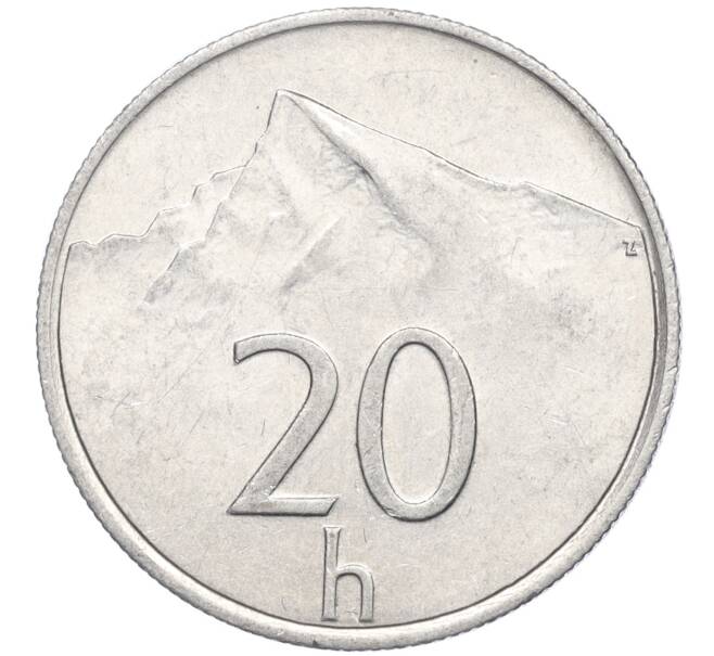 Монета 20 геллеров 1993 года Словакия (Артикул K11-116217)