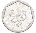 Монета 20 геллеров 1993 года Чехия (Артикул K11-116234)
