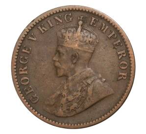 1/4 анны 1934 года Британская Индия — Фото №2