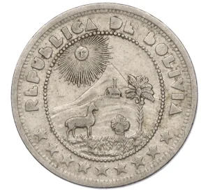 10 сентаво 1937 года Боливия