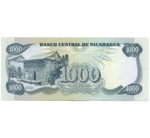 1000 кордоб 1985 года Никарагуа — Фото №2
