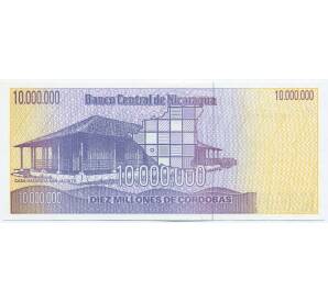 10 миллионов кордоб 1990 года Никарагуа — Фото №2